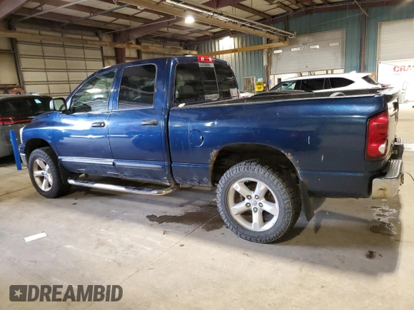 2007 Dodge 1500 SLT с VIN 1D7HU18287S123570, выставлен на аукционе Copart как лот 55432945 с пробегом 169 108 миль миль и Чистый • Clean title. История ставок и продаж доступна на DreamBid. Изображение 2.