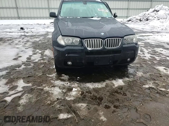2009 BMW X3 xDrive30i with VIN WBXPC93409WJ30690, listed as a Copart auction lot 44971205 with 0 mi miles and Salvage Title. Bid and sale history available at carsss.com. Image 11.
