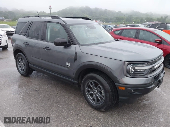 2021 Ford Bronco Sport Big Bend with VIN 3FMCR9B6XMRA17186, listed as a IAAI auction lot 42391871 with 37,703 mi miles and . Bid and sale history available at DreamBid. Image 1.