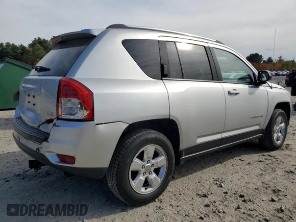2013 Jeep Compass High Altitude with VIN 1C4NJCEA6DD208419, listed as a Copart auction lot 76323074 with 183,575 mi miles and Clean Title. Bid and sale history available at carsss.com. Image 3.