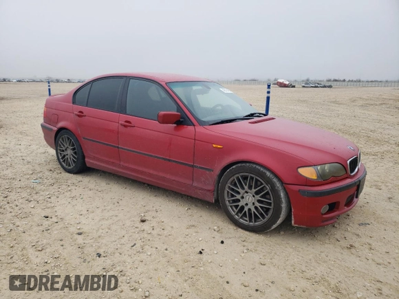 2004 BMW 3 Series 330i with VIN WBAEV53434KM33368, listed as a Copart auction lot 43076465 with 215,470 mi miles and Clean Title. Bid and sale history available at carsss.com. Image 4.