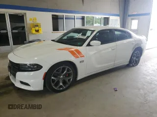 2015 Dodge Charger RT with VIN 2C3CDXCT9FH852226, listed as a Copart auction lot 60176985 with 110,360 mi miles and Salvage title. Bid and sale history available at DreamBid. Image 1.