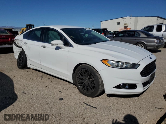 2016 Ford Fusion Titanium with VIN 3FA6P0K98GR135194, listed as a Copart auction lot 49713695 with 157,803 mi miles and Salvage Title. Bid and sale history available at DreamBid. Image 4.