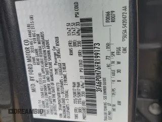 2015 Ford Fusion SE with VIN 3FA6P0H76FR199173, listed as a Copart auction lot 50974195 with 125,606 mi miles and Clean Title. Bid and sale history available at DreamBid. Image 12.