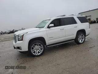 2016 GMC Yukon Denali z VIN 1GKS2CKJ5GR410832, wystawiony jako Copart lot #86678174 z przebiegiem Nie podano mil oraz Szkoda całkowita • Salvage title. Historia ofert i sprzedaży dostępna na DreamBid. Obrazek 1.