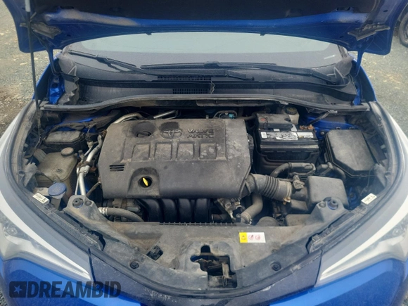2018 Toyota C-HR XLE with VIN NMTKHMBX1JR063883, listed as a Copart auction lot 52885395 with 185,922 mi miles and Salvage Title. Bid and sale history available at DreamBid. Image 11.