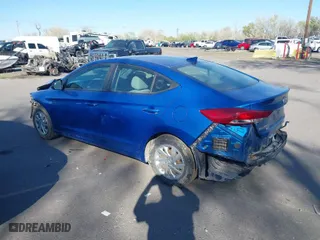 2017 Hyundai Elantra SE with VIN 5NPD74LF6HH103572, listed as a IAAI auction lot 42026471 with 225,265 mi miles. Bid and sale history available at carsss.com. Image 3.