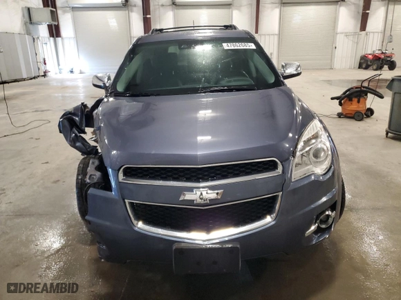 2013 Chevrolet Equinox LTZ with VIN 2GNFLGE34D6207136, listed as a Copart auction lot 47862685 with 124,654 mi miles and Salvage Title. Bid and sale history available at carsss.com. Image 5.
