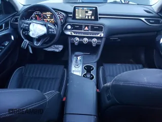 2021 Genesis G70 2.0T with VIN KMTG34LA0MU070213, listed as a Copart auction lot 82487324 with 29,149 mi miles and Salvage Title. Bid and sale history available at DreamBid. Image 8.