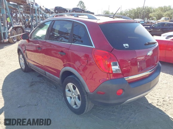 2013 Chevrolet Captiva Sport LS with VIN 3GNAL2EK5DS633164, listed as a IAAI auction lot 42065054 with 181,701 mi miles and . Bid and sale history available at carsss.com. Image 3.