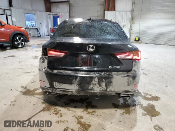 2017 Lexus IS 200t z VIN JTHBA1D22H5049141, wystawiony jako Copart lot #50064785 z przebiegiem 78 542 mil mil oraz Szkoda całkowita • Salvage title. Historia ofert i sprzedaży dostępna na DreamBid. Obrazek 6.