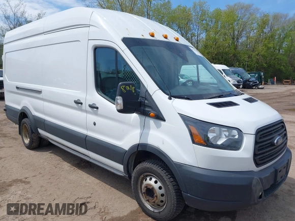 2017 Ford Transit z VIN 1FTBF4XM0HKA58004, wystawiony jako IAAI lot #39278218 z przebiegiem 174 620 mil mil oraz . Historia ofert i sprzedaży dostępna na DreamBid. Obrazek 1.