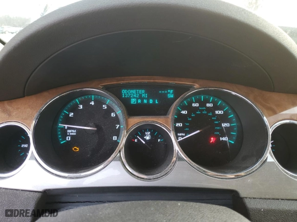 2011 Buick Enclave CXL-2 with VIN 5GAKRCED1BJ108783, listed as a Copart auction lot 47643645 with 137,242 mi miles and Salvage Title. Bid and sale history available at carsss.com. Image 9.