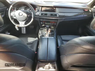 2015 BMW 7 Series 750Li with VIN WBAYE8C52FD782374, listed as a Copart auction lot 48190895 with 98,262 mi miles and Clean Title. Bid and sale history available at carsss.com. Image 8.