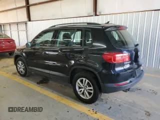 2017 Volkswagen Tiguan S with VIN WVGAV7AX1HK003656, listed as a Copart auction lot 51873655 with 100,266 mi miles and Clean Title. Bid and sale history available at DreamBid. Image 2.