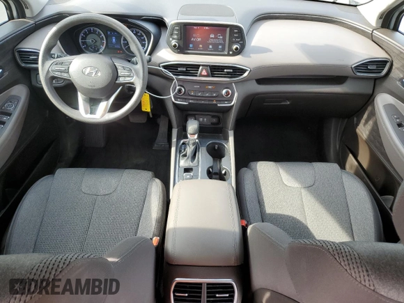 2019 Hyundai Santa Fe SE z VIN 5NMS2CAD3KH105642, wystawiony jako Copart lot #56133945 z przebiegiem 55 621 mil mil oraz Szkoda całkowita • Salvage title. Historia ofert i sprzedaży dostępna na DreamBid. Obrazek 8.