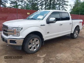 2018 Ford F-150 XL with VIN 1FTEW1EG5JFA30240, listed as a IAAI auction lot 42124343 with 102,361 mi miles and . Bid and sale history available at DreamBid. Image 17.
