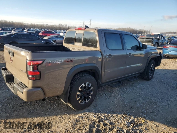 2022 Nissan Frontier Pro-4X с VIN 1N6ED1EK4NN611473, выставлен на аукционе Copart как лот 89142785 с пробегом 24 871 миль миль и Списание • Salvage title. История ставок и продаж доступна на DreamBid. Изображение 3.