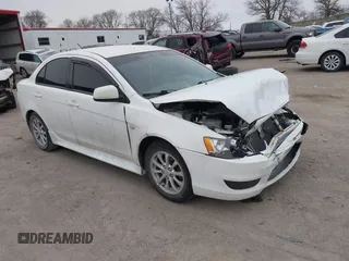 2014 Mitsubishi Lancer ES with VIN JA32U2FU4EU002366, listed as a IAAI auction lot 41942673 with 117,934 mi miles. Bid and sale history available at carsss.com. Image 1.
