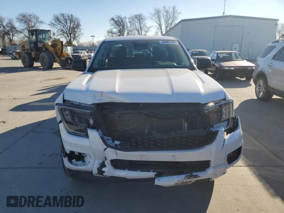 2024 Ford Ranger XL with VIN 1FTER4BH1RLE10064, listed as a Copart auction lot 89063485 with 35,197 mi miles and Salvage Title. Bid and sale history available at carsss.com. Image 5.