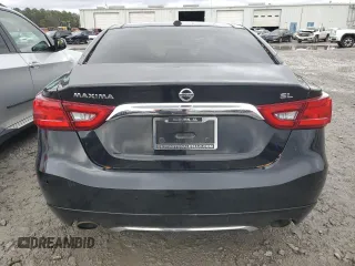 2017 Nissan Maxima SR with VIN 1N4AA6AP7HC419799, listed as a Copart auction lot 86616794 with 117,251 mi miles and Salvage title. Bid and sale history available at DreamBid. Image 6.