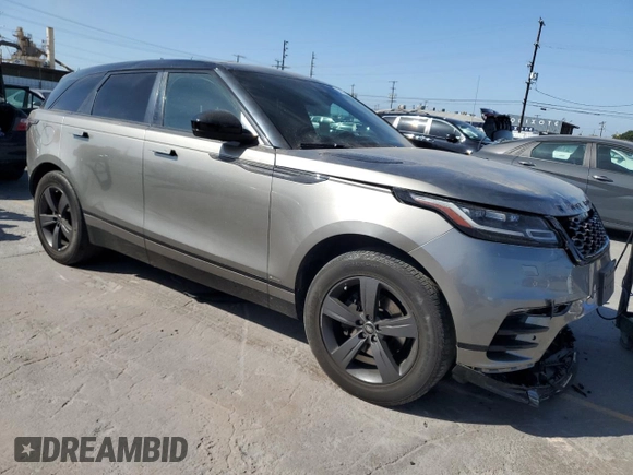 2020 Land Rover Range Rover Velar R-Dynamic S with VIN SALYK2EX9LA261844, listed as a Copart auction lot 57172065 with 43,781 mi miles and Salvage title. Bid and sale history available at DreamBid. Image 4.