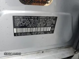 2007 Lexus LS 460 with VIN JTHBL46FX75031383, listed as a Copart auction lot 59386745 with Not provided miles and Salvage title. Bid and sale history available at DreamBid. Image 12.