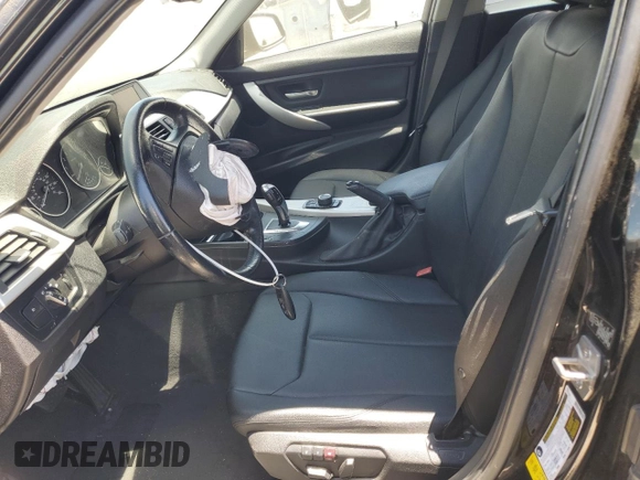 2013 BMW 3 Series 328i with VIN WBA3C1C54DF435198, listed as a Copart auction lot 62025995 with 254,441 mi miles and Salvage title. Bid and sale history available at DreamBid. Image 7.