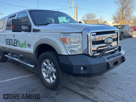 2012 Ford F-250 XL with VIN 1FT7W2BT8CEA23601, listed as a Copart auction lot 47687535 with 268,718 mi miles and Clean title. Bid and sale history available at DreamBid. Image 1.