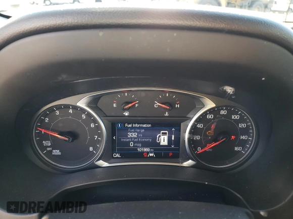 2020 GMC Terrain SLE z VIN 3GKALMEV7LL116217, wystawiony jako Copart lot #46143225 z przebiegiem 101 869 mil mil oraz Szkoda całkowita • Salvage title. Historia ofert i sprzedaży dostępna na DreamBid. Obrazek 9.