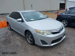 2012 Toyota Camry L with VIN 4T1BF1FK1CU009191, listed as a IAAI auction lot 41982699 with 207,843 mi miles. Bid and sale history available at carsss.com. Image 1.