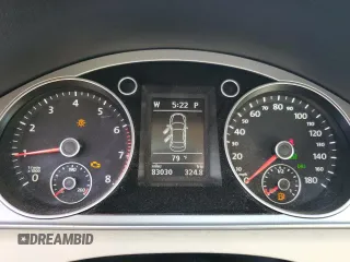 2012 Volkswagen CC Sport PZEV with VIN WVWMP7AN0CE503941, listed as a Copart auction lot 50897895 with 83,030 mi miles and Salvage Title. Bid and sale history available at carsss.com. Image 9.