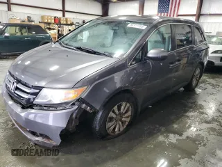 2015 Honda Odyssey EX-L z VIN 5FNRL5H60FB093584, wystawiony jako Copart lot #56371765 z przebiegiem 264 094 mil mil oraz Szkoda całkowita • Salvage title. Historia ofert i sprzedaży dostępna na DreamBid. Obrazek 1.