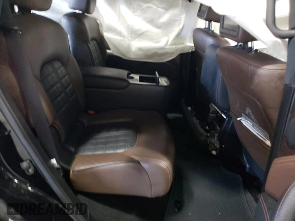 2019 Nissan Armada Platinum with VIN JN8AY2NE8K9757051, listed as a Copart auction lot 77629434 with Not Provided miles and Salvage Title. Bid and sale history available at carsss.com. Image 11.