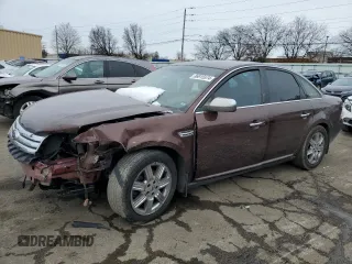 2009 Ford Taurus Limited with VIN 1FAHP25WX9G105999, listed as a Copart auction lot 86915574 with 201,155 mi miles and Salvage Title. Bid and sale history available at carsss.com. Image 1.