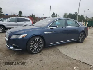 2017 Lincoln Continental Reserve with VIN 1LN6L9RP5H5637448, listed as a Copart auction lot 44583065 with 107,371 mi miles and Salvage Title. Bid and sale history available at carsss.com. Image 1.