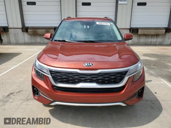 2021 Kia Seltos S z VIN KNDEU2AA4M7199712, wystawiony jako Copart lot #50824765 z przebiegiem 40 455 mil mil oraz Szkoda całkowita • Salvage title. Historia ofert i sprzedaży dostępna na DreamBid. Obrazek 5.