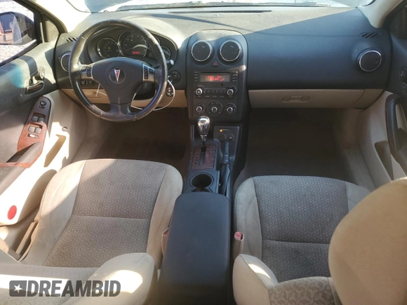 2008 Pontiac G6 with VIN 1G2ZG57N784145756, listed as a Copart auction lot 52982935 with 154,123 mi miles and Salvage Title. Bid and sale history available at carsss.com. Image 8.