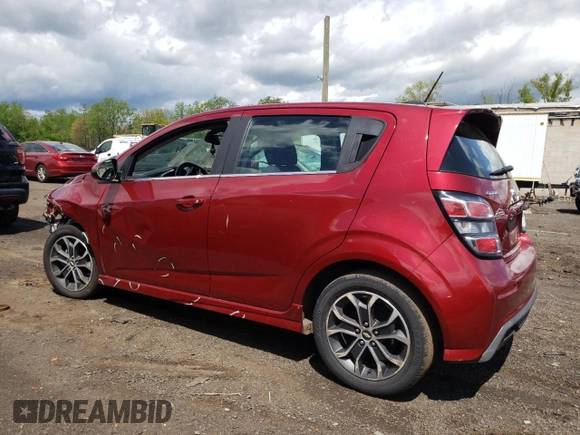 2017 Chevrolet Sonic LT z VIN 1G1JD6SH0H4128217, wystawiony jako Copart lot #55092485 z przebiegiem 41 545 mil mil oraz Szkoda całkowita • Salvage title. Historia ofert i sprzedaży dostępna na DreamBid. Obrazek 2.