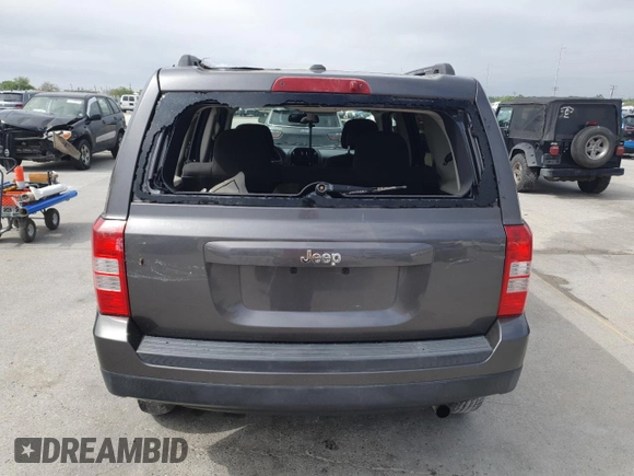 2017 Jeep Patriot Sport with VIN 1C4NJPBA0HD149840, listed as a Copart auction lot 51136865 with 183,897 mi miles and Salvage Title. Bid and sale history available at carsss.com. Image 6.