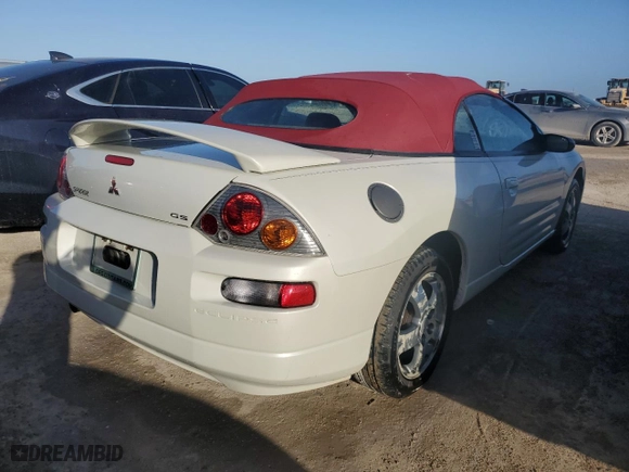 2005 Mitsubishi Eclipse GS with VIN 4A3AE45G45E001839, listed as a Copart auction lot 78421984 with 52,083 mi miles and Non Repairable. Bid and sale history available at carsss.com. Image 3.