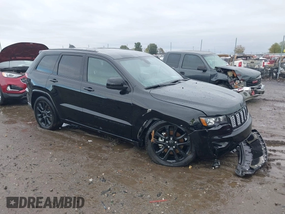 2022 Jeep Grand Cherokee Laredo X with VIN 1C4RJEAG0NC126796, listed as a IAAI auction lot 40755171 with 50,159 mi miles and . Bid and sale history available at DreamBid. Image 1.