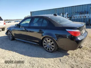 2010 BMW 5 Series 550i with VIN WBANW5C53ACT56674, listed as a Copart auction lot 70927084 with 129,722 mi miles and Salvage Title. Bid and sale history available at DreamBid. Image 2.