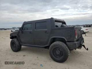 2006 Hummer H2 with VIN 5GRGN22U46H107816, listed as a Copart auction lot 89028305 with 174,544 mi miles and Salvage Title. Bid and sale history available at carsss.com. Image 2.