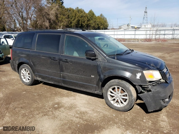 2009 Dodge Grand Caravan SE with VIN 2D8HN44E69R695008, listed as a Copart auction lot 49772715 with 240,982 mi miles and Salvage Title. Bid and sale history available at carsss.com. Image 4.