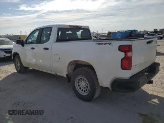 2020 Chevrolet Silverado 1500 Work Truck with VIN 1GCRYAEF9LZ177875, listed as a Copart auction lot 75811724 with 40,657 mi miles and Salvage Title. Bid and sale history available at carsss.com. Image 2.