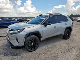2023 Toyota RAV4 Hybrid XSE with VIN 2T3E6RFV7PW045289, listed as a Copart auction lot 61994765 with 35,778 mi miles and Salvage title. Bid and sale history available at DreamBid. Image 1.