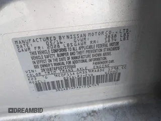 2016 Nissan Sentra S with VIN 3N1AB7APXGY276949, listed as a IAAI auction lot 41668386 with 162,143 mi miles and . Bid and sale history available at DreamBid. Image 9.