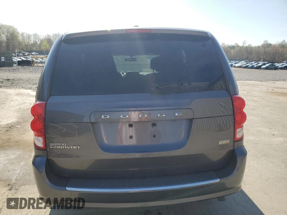 2017 Dodge Grand Caravan SE Plus with VIN 2C4RDGBG3HR597578, listed as a Copart auction lot 54502855 with 103,312 mi miles and Clean Title. Bid and sale history available at DreamBid. Image 6.