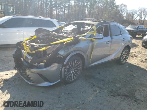 2024 Lexus RX with VIN 2T2BAMCA8RC067140, listed as a Copart auction lot 77570214 with 0 mi miles and Salvage Title. Bid and sale history available at carsss.com. Image 1.